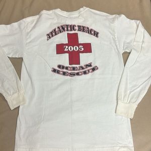 Atlantic Beach Ocean Rescue 2005 Long Sleeve UNISEX Shirt - Large